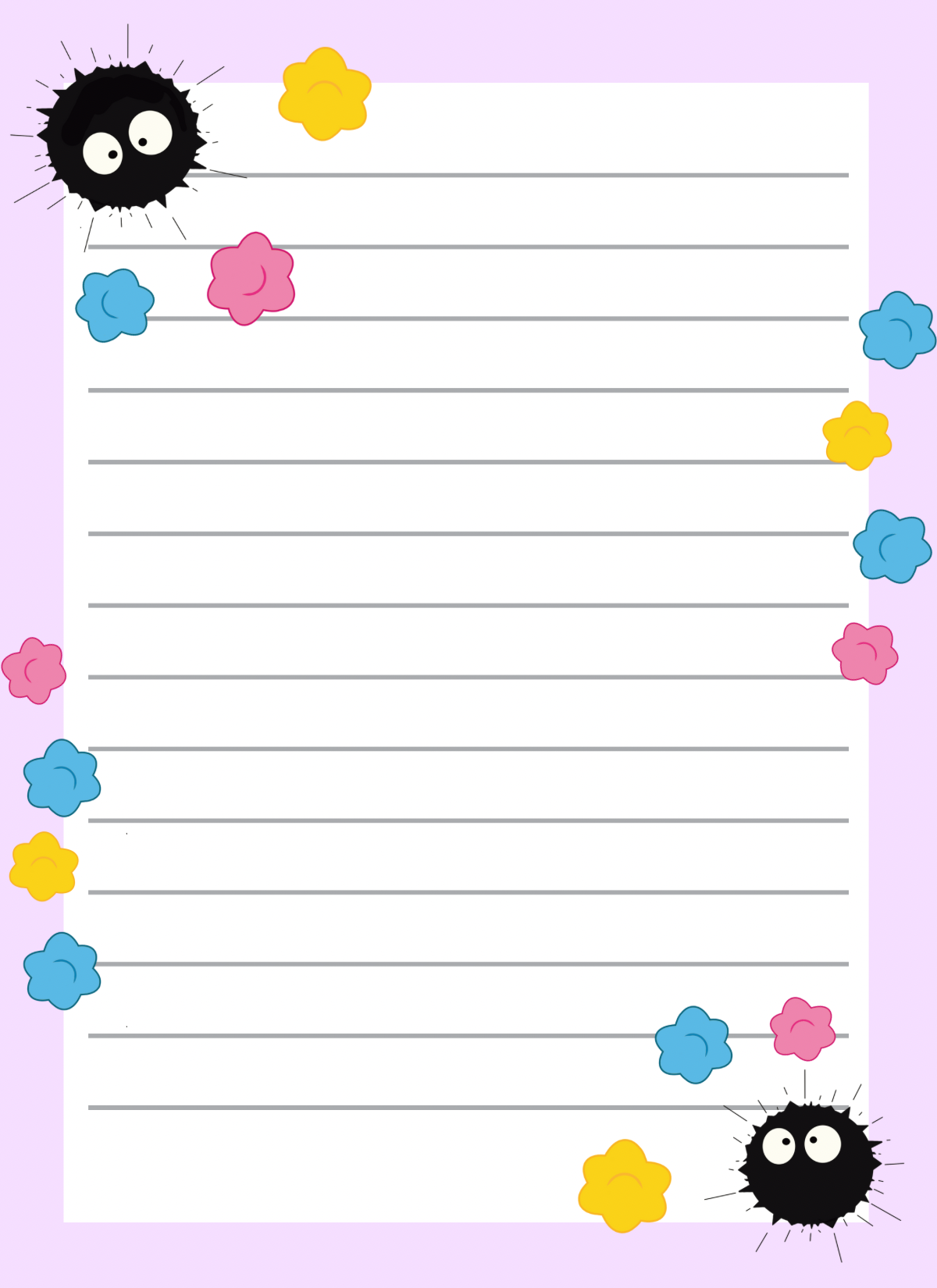 Soot Sprite Notepad