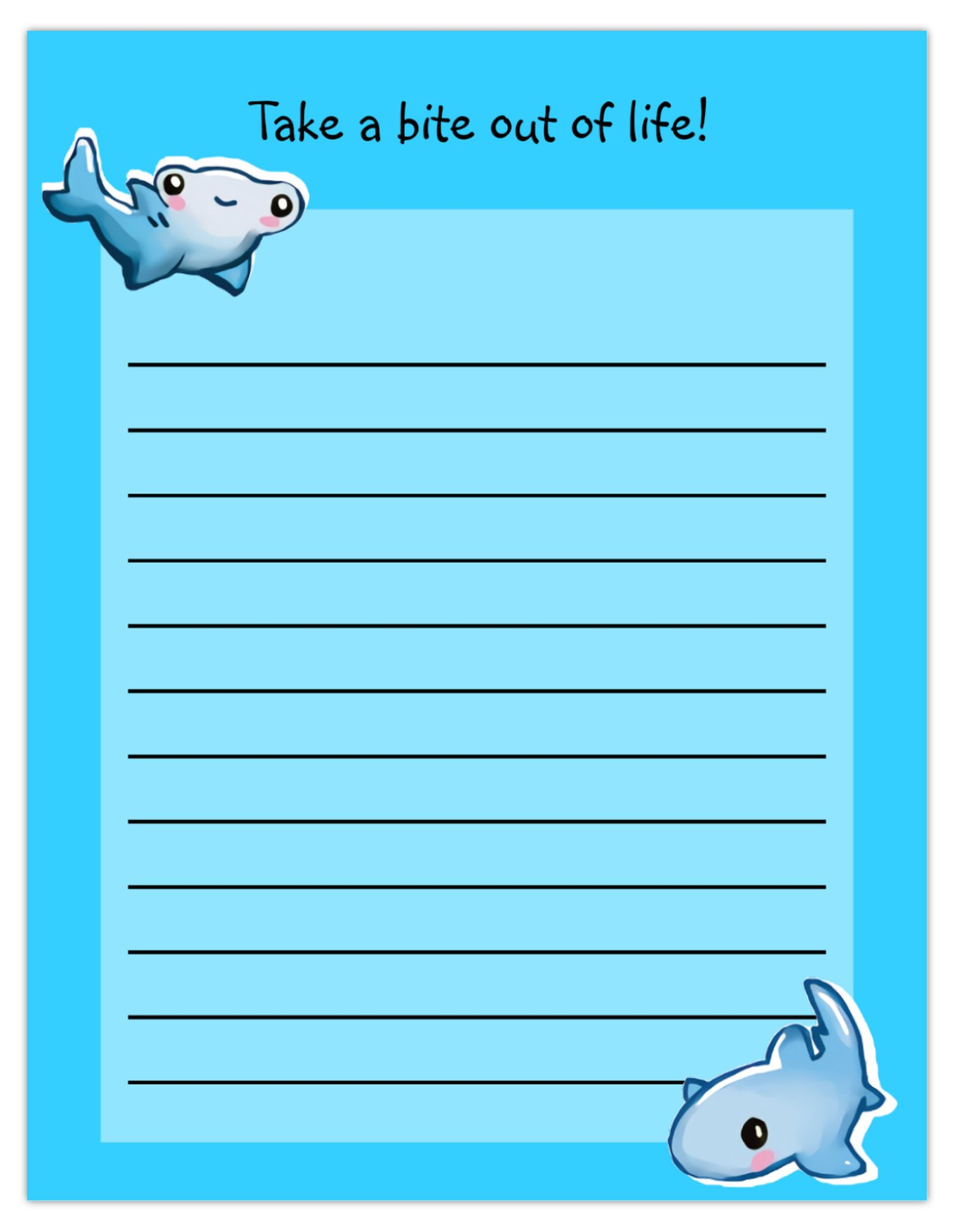 Sharky Notepad